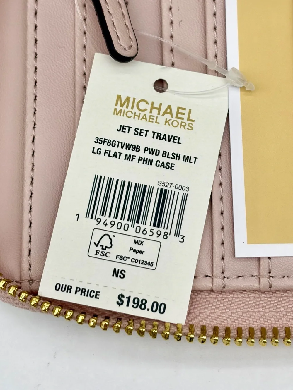 Michael Kors Marilyn Medium Satchel Crossbody Bag And Wallet Set